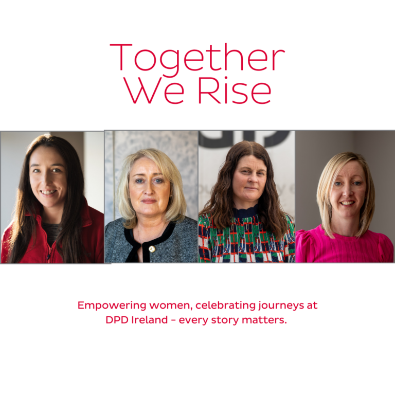 4 women representing international women's day in dpd ireland